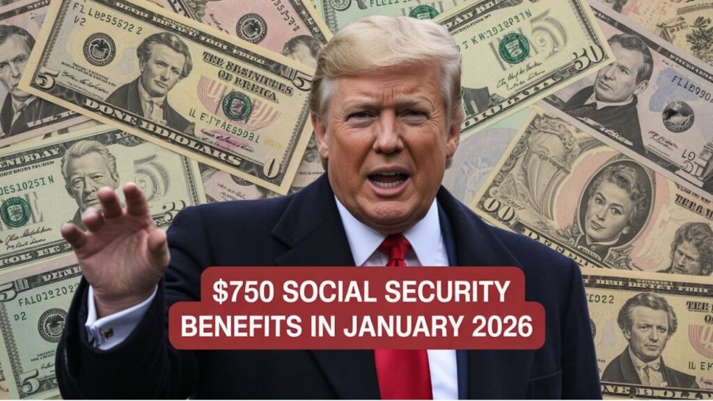 $750 Social Security Benefits In January 202